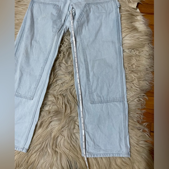 Jesse Kamm Japanese Denim Patchfront Handy size 4 left HTF - Picture 10 of 13